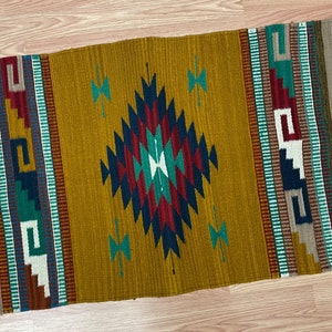 23&quot;x39&quot; Southwest Zapotec Rug