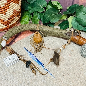 21&quot; Antler Medicine Spirit Tomahawk -Navajo