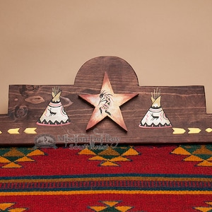 30&quot; Southwestern Zapotec Rug Wall Hanger -Teepee