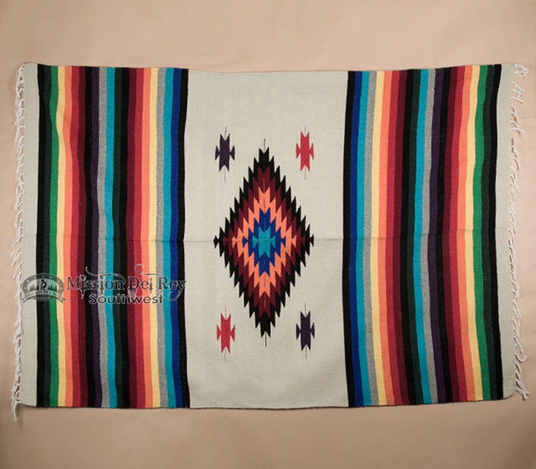 Mexican Style Blanket 5x7 -mazatlan - Etsy