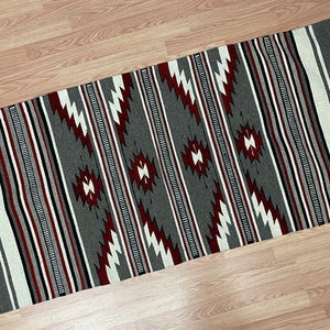 30&quot;x60&quot; Southwestern Zapotec Indian Rug