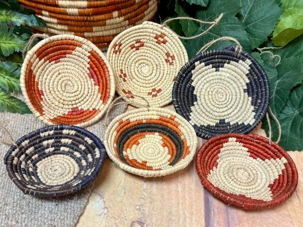 Mini Navajo Basket - Etsy
