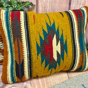 Zapotec Indian Southwest Decor Pillow 12x16