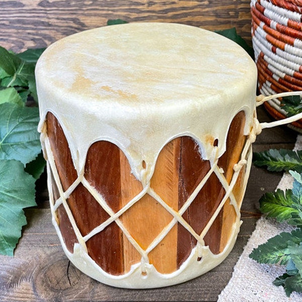 8"x8" Tambor de cedro Tarahumara