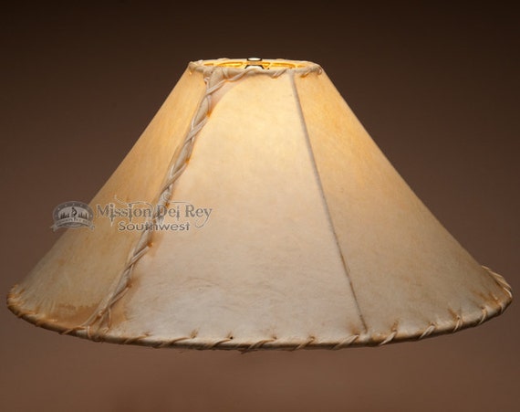Rustic rawhide lamp shades deals