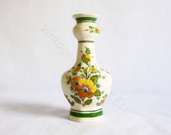 Vintage Delftware - Delfts polychroom vase (24 cm)  made by Distel, Holland, ca. 1950s