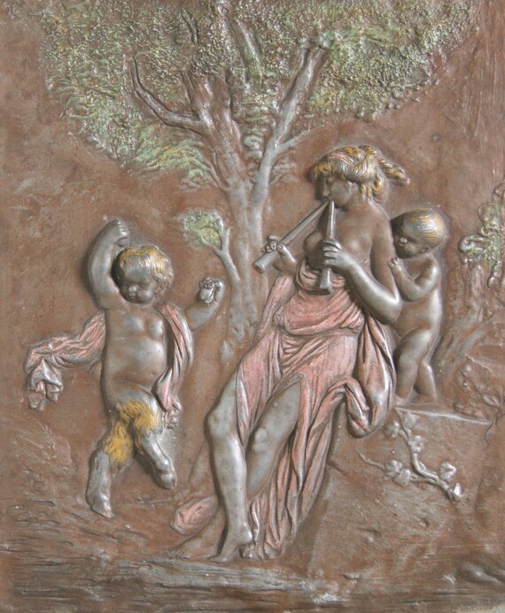 Plaque of Mythological Scene Plaque of Mythological Scene