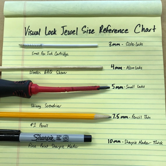 Lock And Love Size Chart