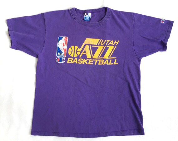 vintage utah jazz shirt