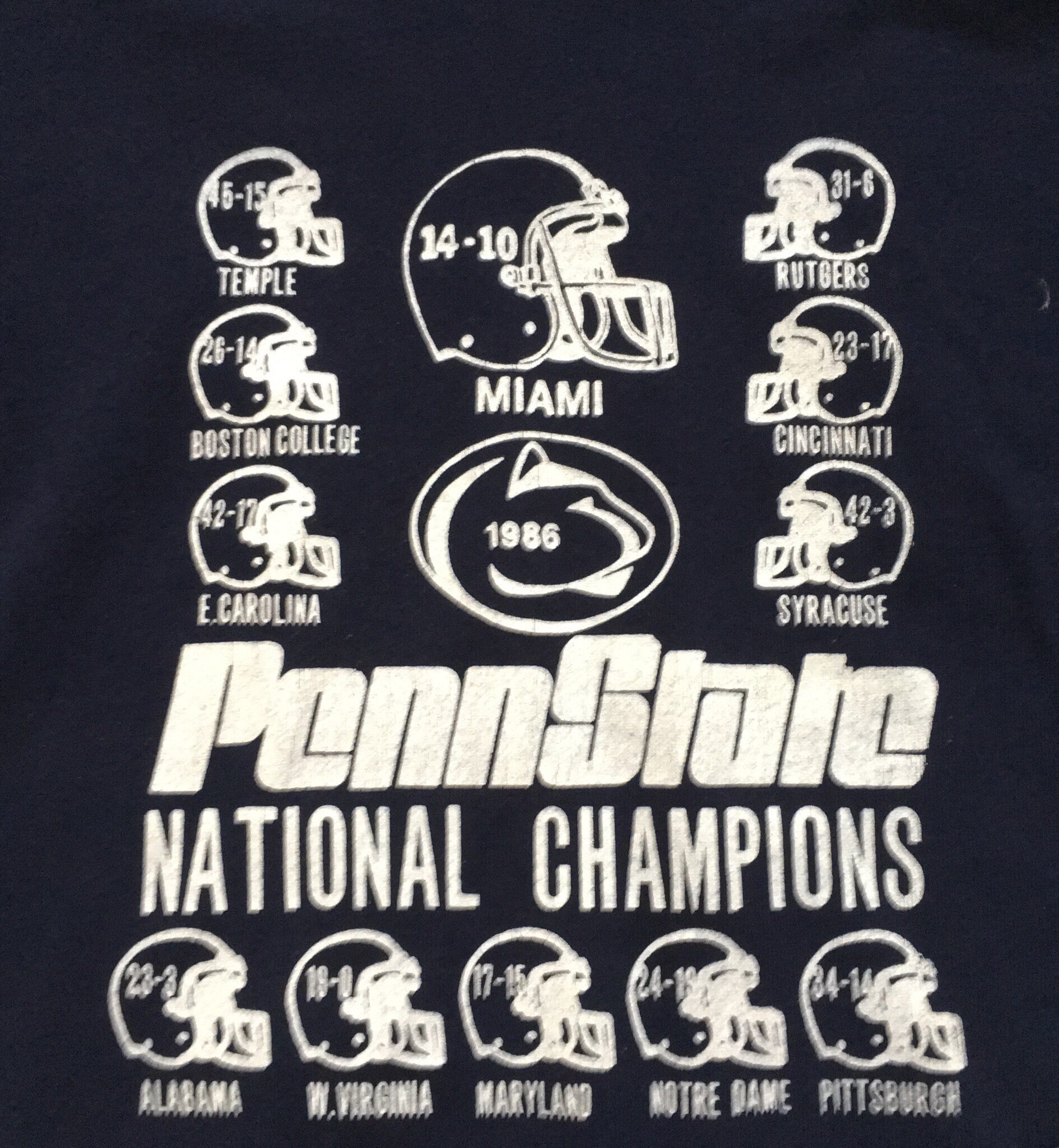 penn state football championship shirt