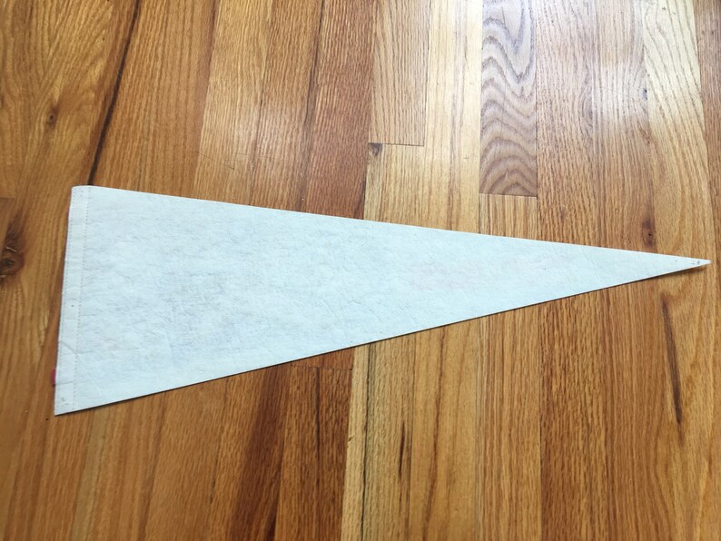 1980s Vintage Tourist Pennant Vintage NASA Kennedy Space Center Tourist Pennant Flag Felt Souvinier Pennant