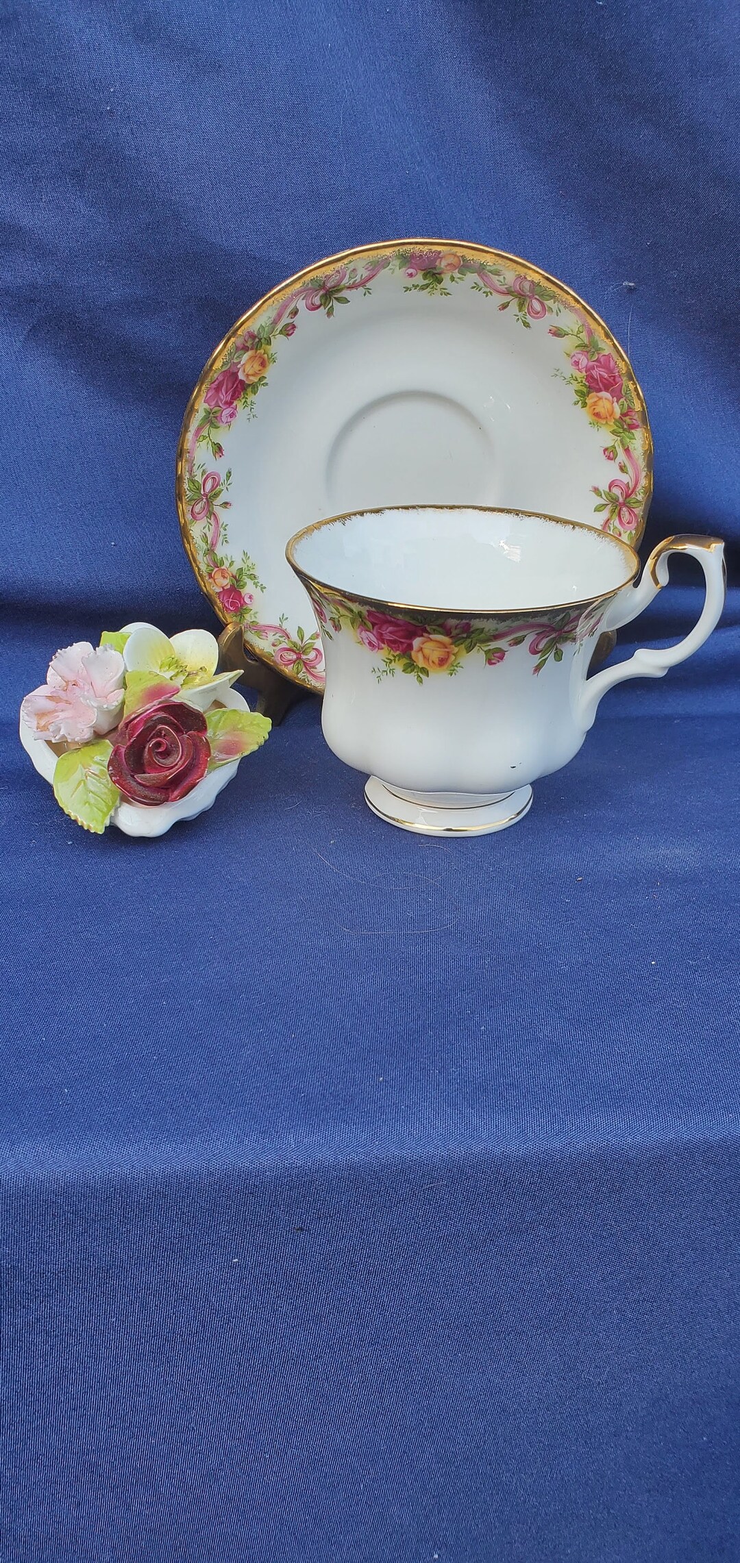 Royal Albert Old Country Roses Teacup Etsy