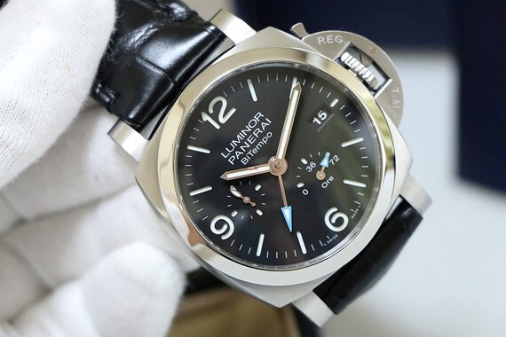 PANERAI  Luminor BiTempo Automatic Black Dial Men… - image 2