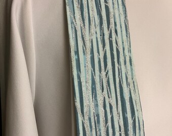 Étole de l'Avent en argent tremble