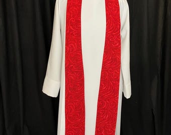 Red Batik Pentecost stole, Ordination celebration stole