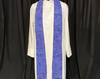 Advent woven print stole