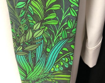 Lush Green clergy stole for Ordinary Time
