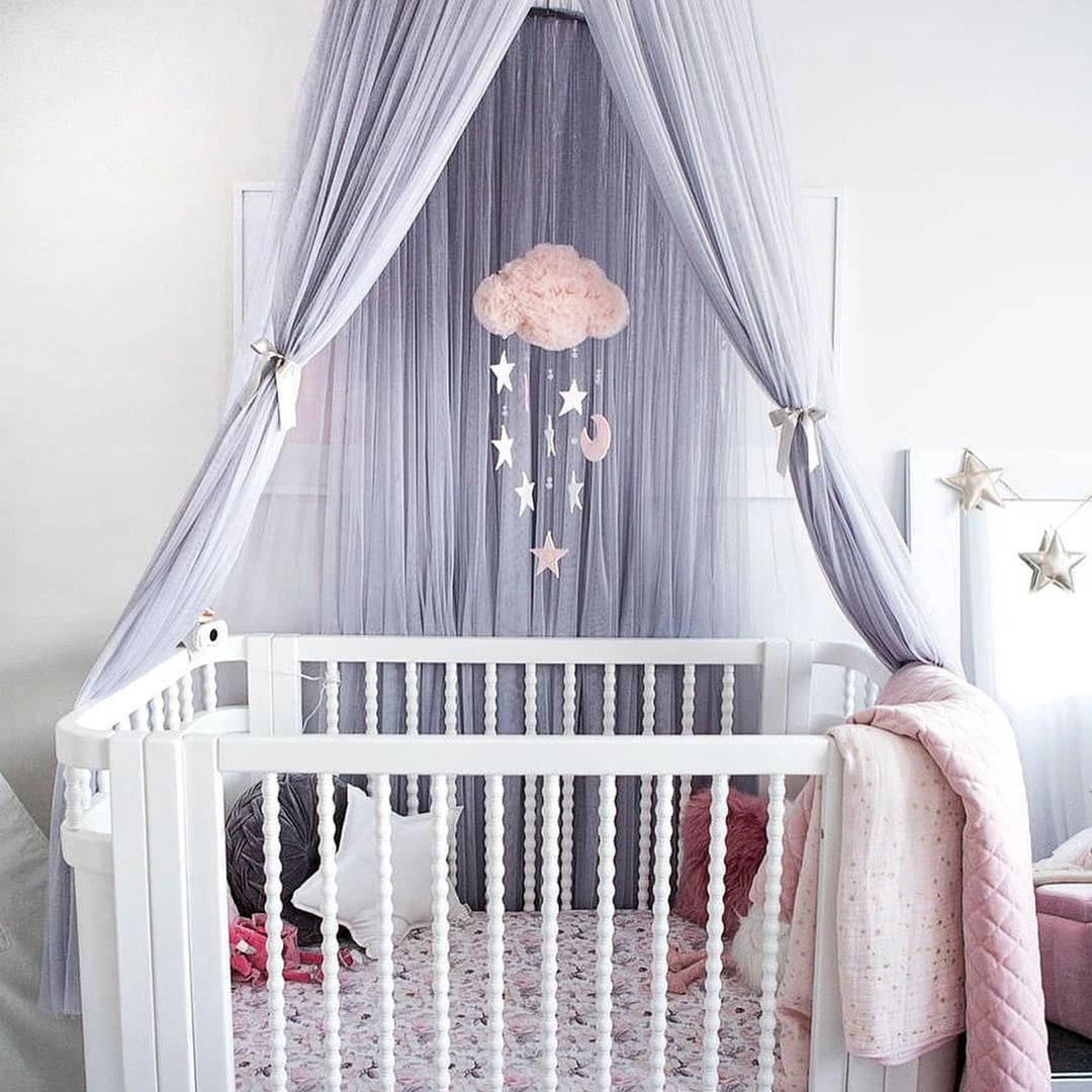 Blush Pink Mobile Bebe for Sky Nursery Theme Stars and Cloud Etsy