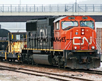 Canada National Engine No. 5779, Train Photography, Railroad Photography, Train Art, Railroad Art