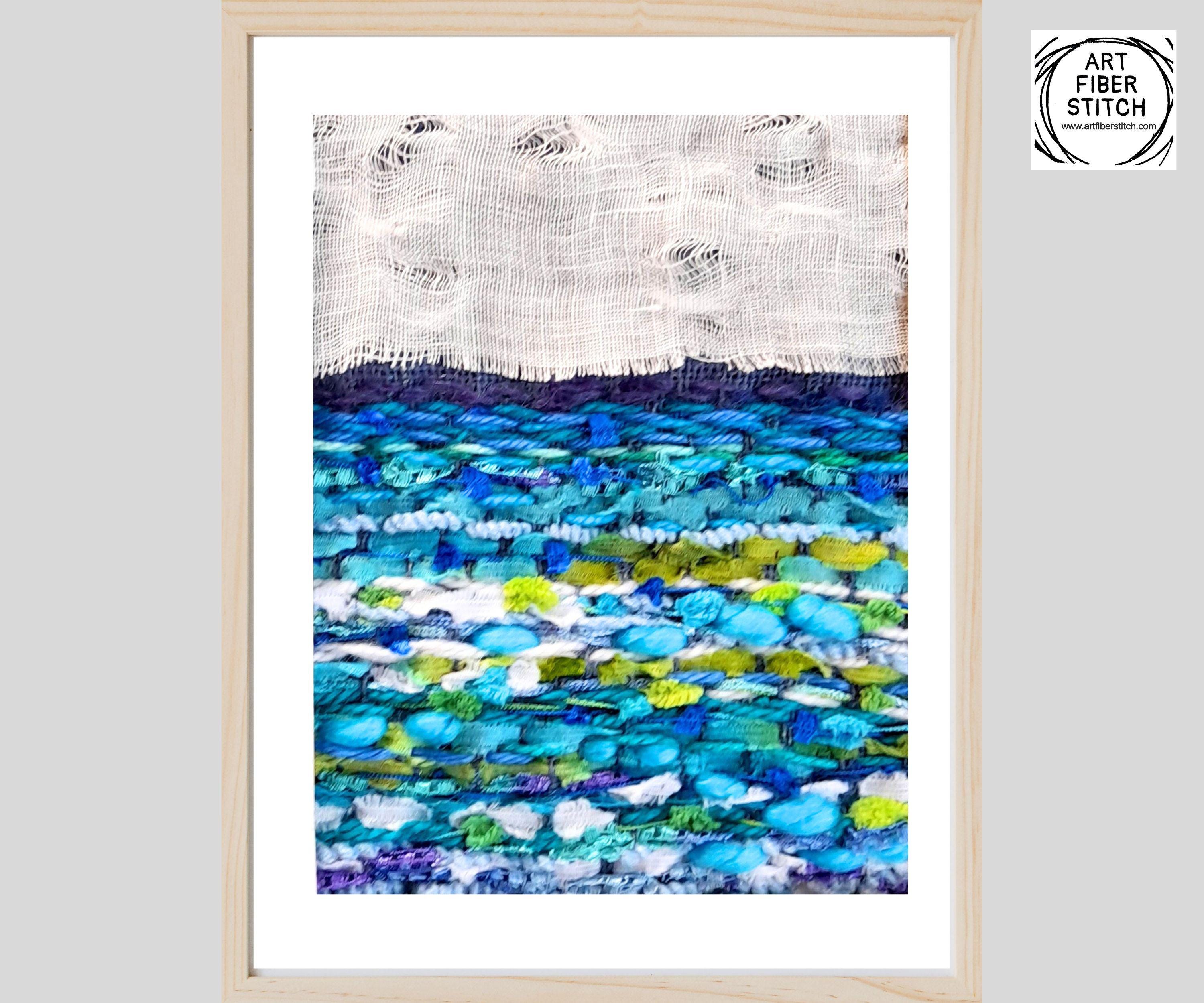 40 Simple Sewing Crafts for Kids 29 Summer Seas Fabric Art Kit: Beginner Sewing, Kids Craft