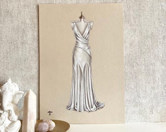 harmony dress design sketch How to Draw a Girl in a Beautiful Dress || Drawing Tutorial || Easy Pencil Drawing