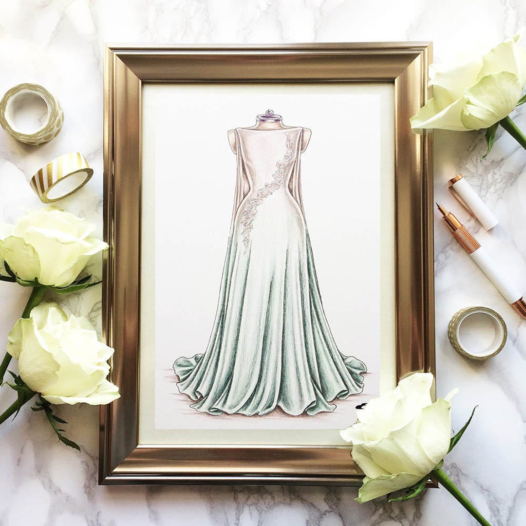 Dress Simple Fashion Sketches Simple Easy Fashion Illustration