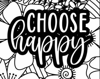 100 Quotes to Color, Adults, Children, Coloring Pages, PDF, Download, Coloring Pages