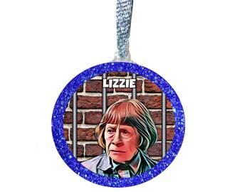 Retro 80/'s Art Inspired by Prisoner Cell Block H Birthday Personalised Pick Your Occasion Greeting Card Silver Glitter HMBI02