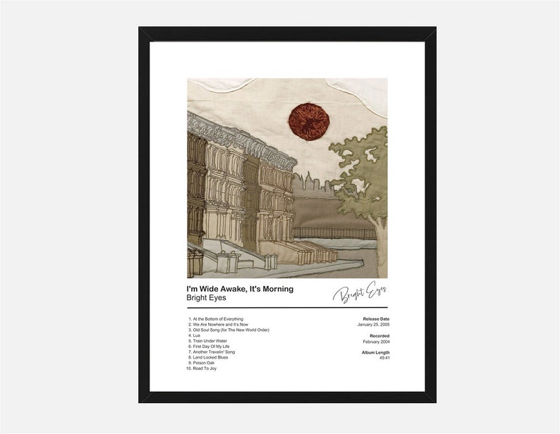 BRIGHT EYES I'm Wide Awake It's Morning Bright Eyes Etsy