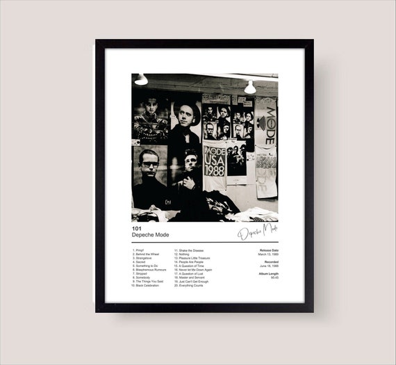 Tableau sur Toile Depeche Mode Photo Toile Mural Imprimé Artistique Affiche Tableau sur Toile Depeche Mode Photo Toile Mural Imprimé Artistique Affiche