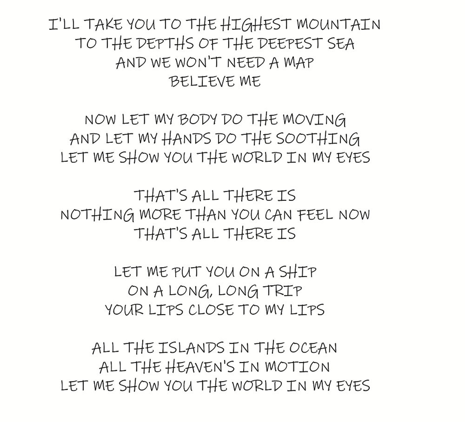 DEPECHE MODE world in my eyes depeche mode lyrics art | Etsy