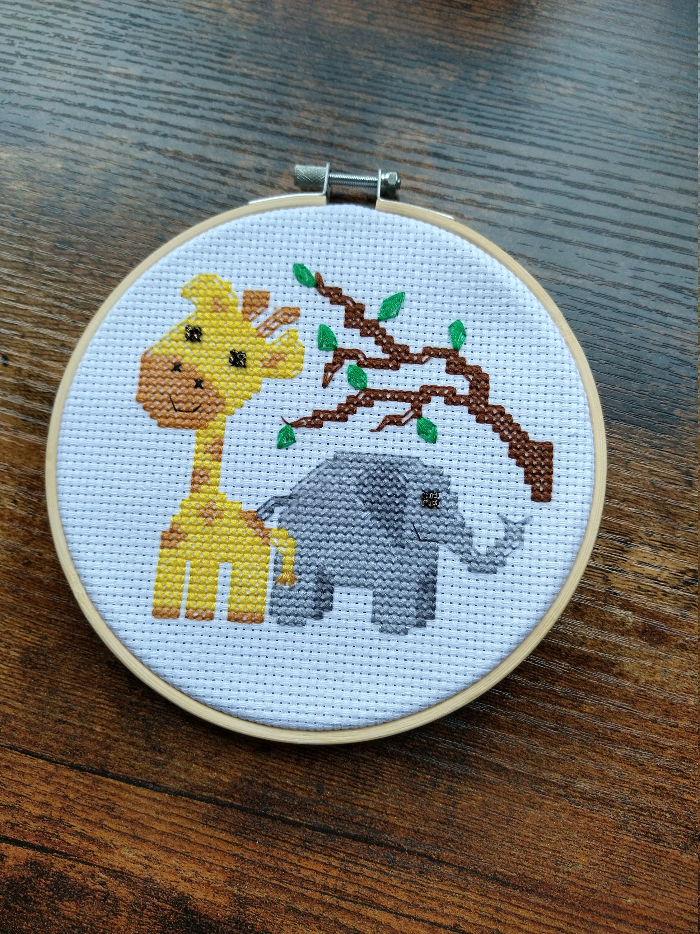 Custom Nursery Cross Stitch Custom Baby Gift Personalized Etsy