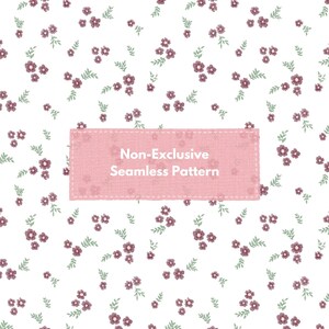 Padrão sem costura não exclusivo desenhado à mão com flores de Bordeaux