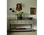 FOR SALE Capacious Mid-Century 39 French Grey 39 Two Tier Table - Ideal Console Hall Sofa or Free Standing Low Kitchen Dresser Base