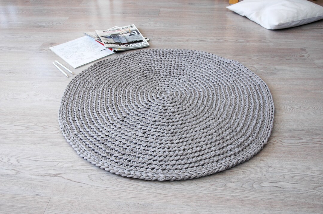 Chunky Boho Rug Crochet Rug RUUGY / Boho Area Rug / Chunky Crochet Carpet ...