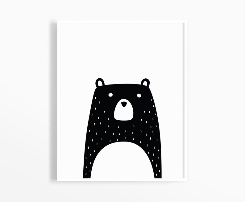 Woodland Nursery Decor Gender Neutral Nursery Printable Etsy