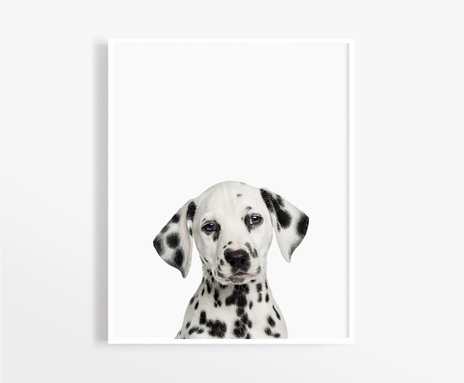 Puppy Dog Prints, Nursery Puppy Print, Animal Nursery Art, Baby