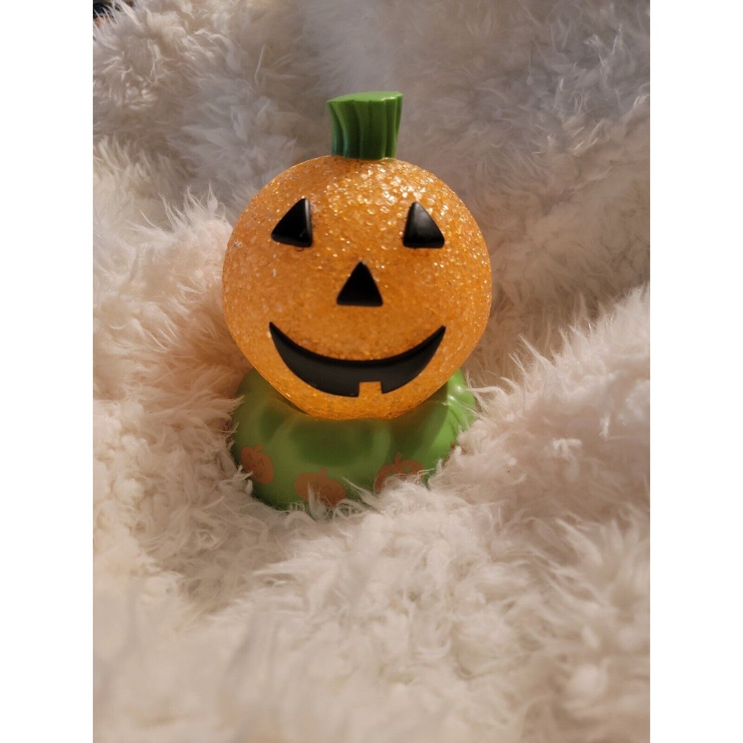 Avon Gift Collection Night Bright Pumpkin Lighted Pumpkin Halloween ...
