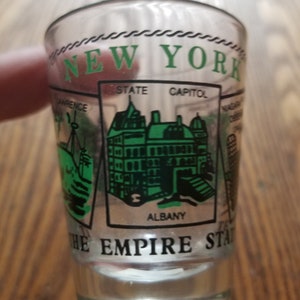 New York Vintage Souvenir Schnapsglas