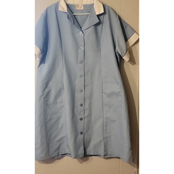 Robe d'uniforme d'infirmière vintage XXL pour femme