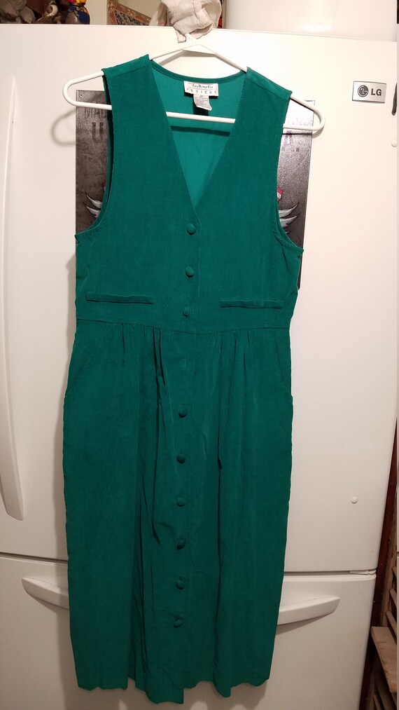 women's corduroy jumper dress