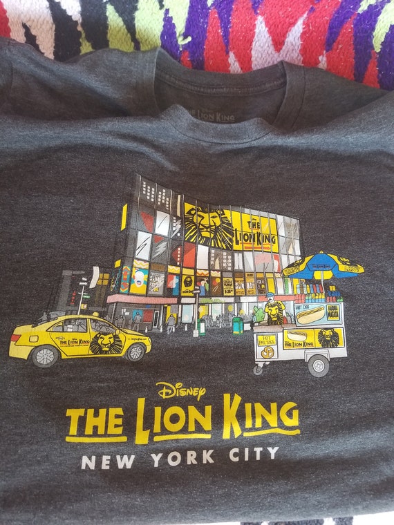 Original Disney Lion King New York City Tshirt