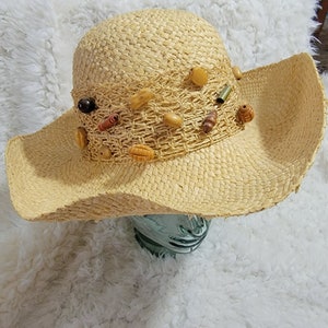 Women&#39;s Lefcourt Made in Italy Straw Summer Sun Hat