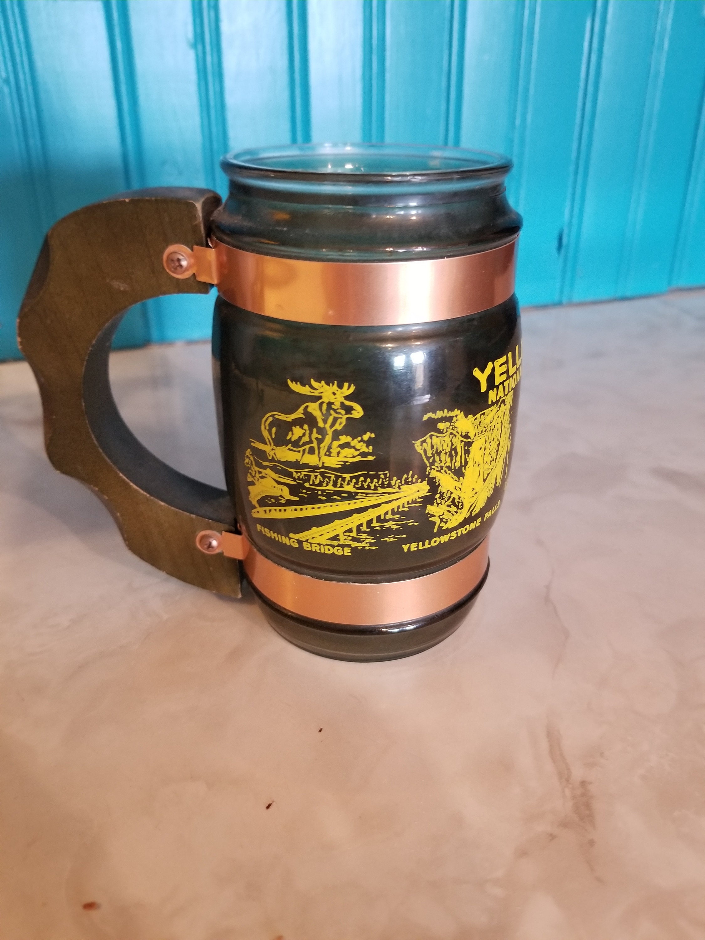 Siesta Ware Yellowstone Glass Mug Etsy