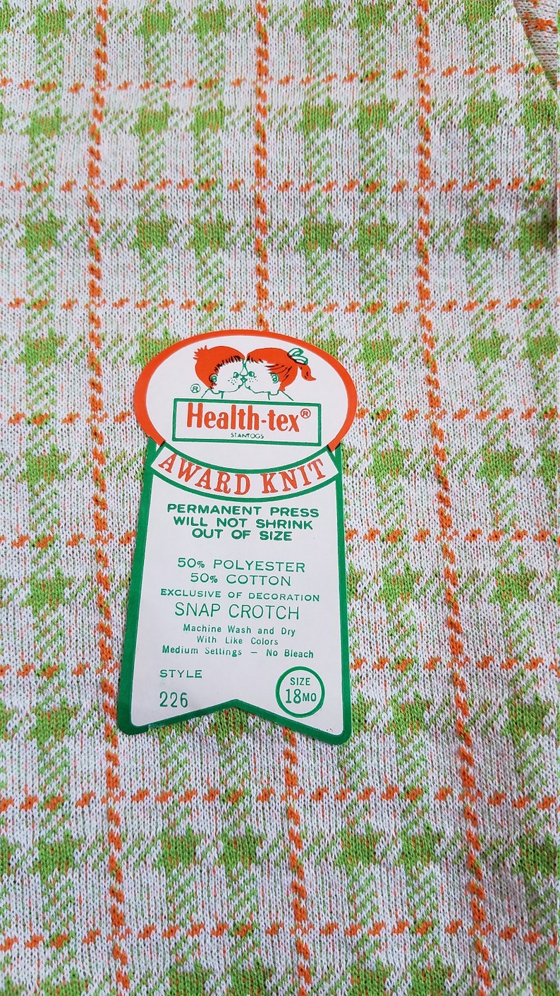 Vintage Healthtex Boys Jumpsuit NWT