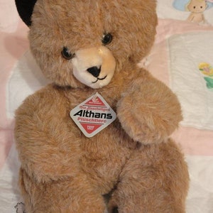 Althans NWT  Old New Stock West Germany made Stuffed Animal Bear