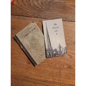 Evangelical Catechism 1896 Book And Pamphlet Lot