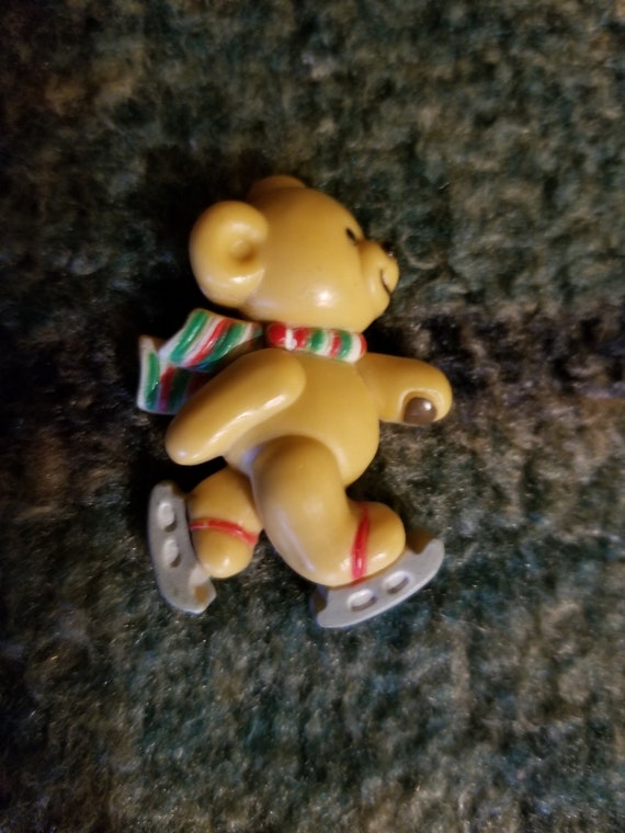 Russ Bear Christmas Pin