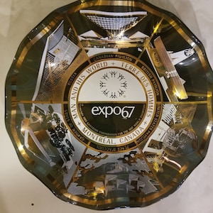 Worlds Fair 1967 Expo Plate