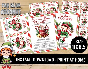 You've Been Mugged Game – Festive Office Holiday Gift Exchange | Secret Santa Alternative | Holiday Cheer for Workplace & Friends